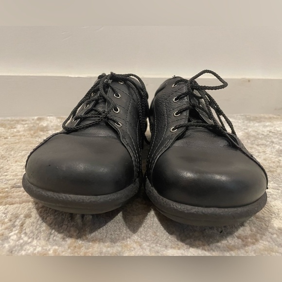 Dansko Women’s Gretchen EUR 40 (9.5-10) Black Leather Oxford Lace Up Shoes - Picture 5 of 10